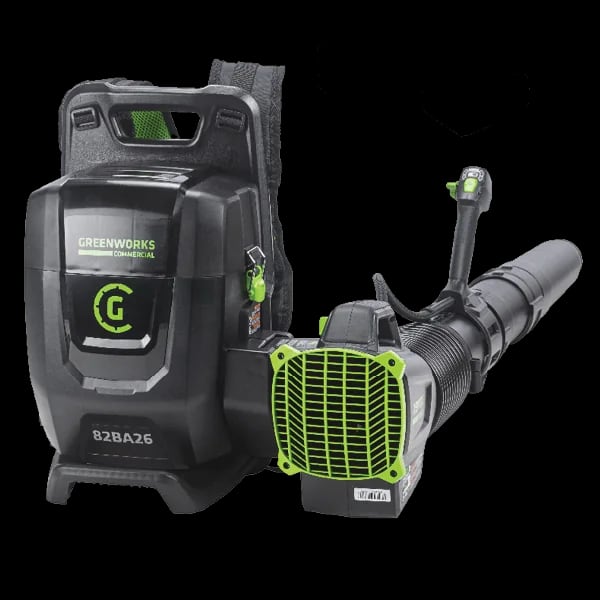 Greenworks 82BA26 dual-port backpack blower