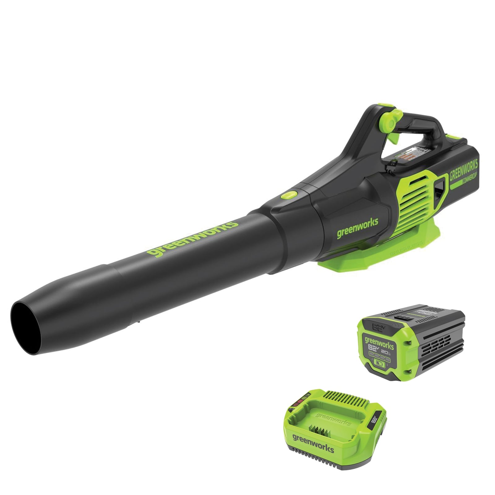 Greenworks BL82210 82V brushless handheld blower kit