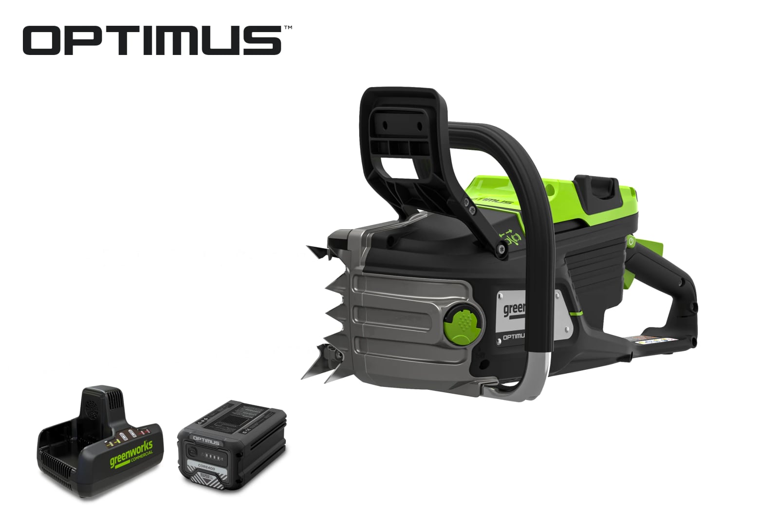 Greenworks OCS600 OPTIMUS commercial chainsaw
