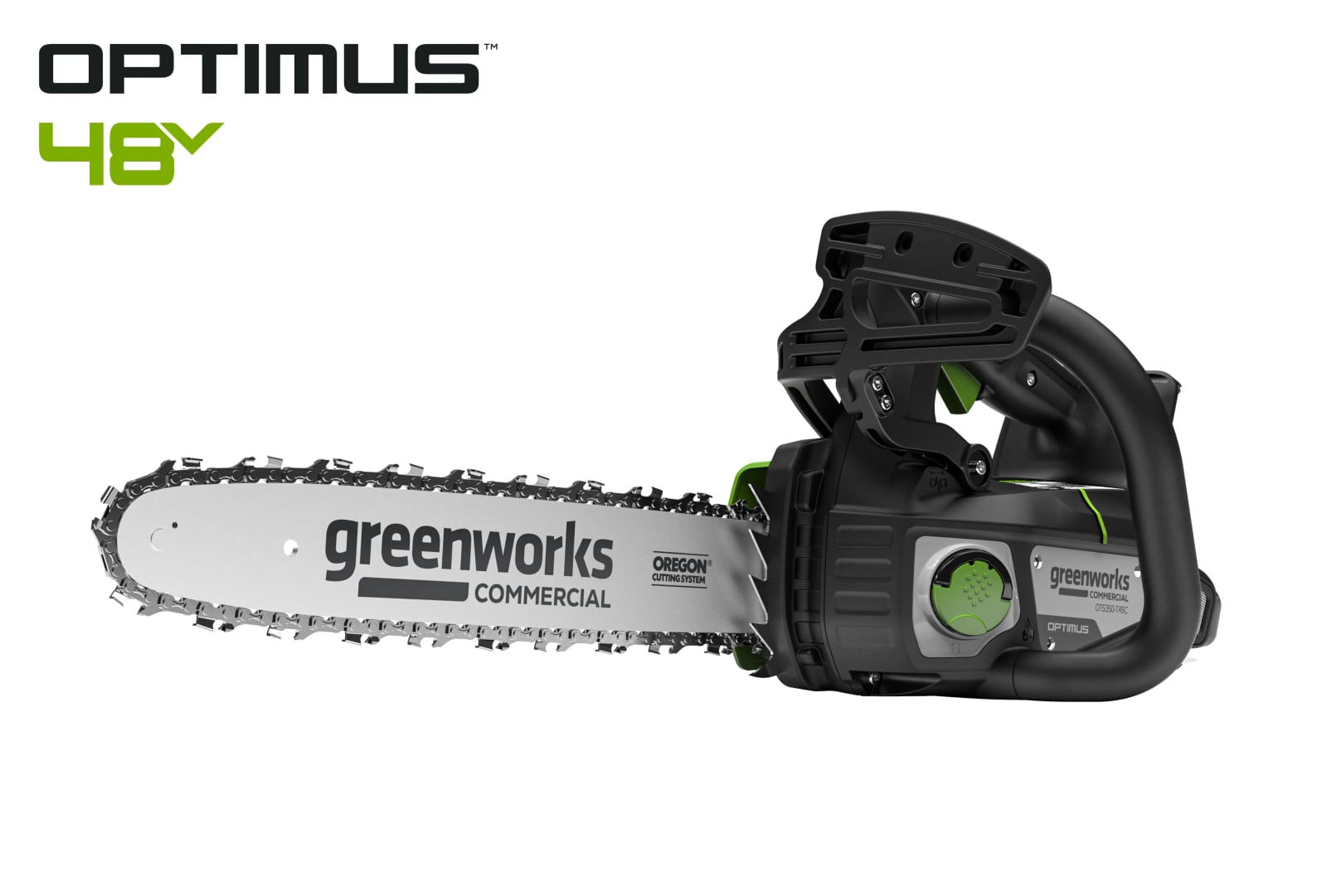 Greenworks OTS350 OPTIMUS top-handle chainsaw